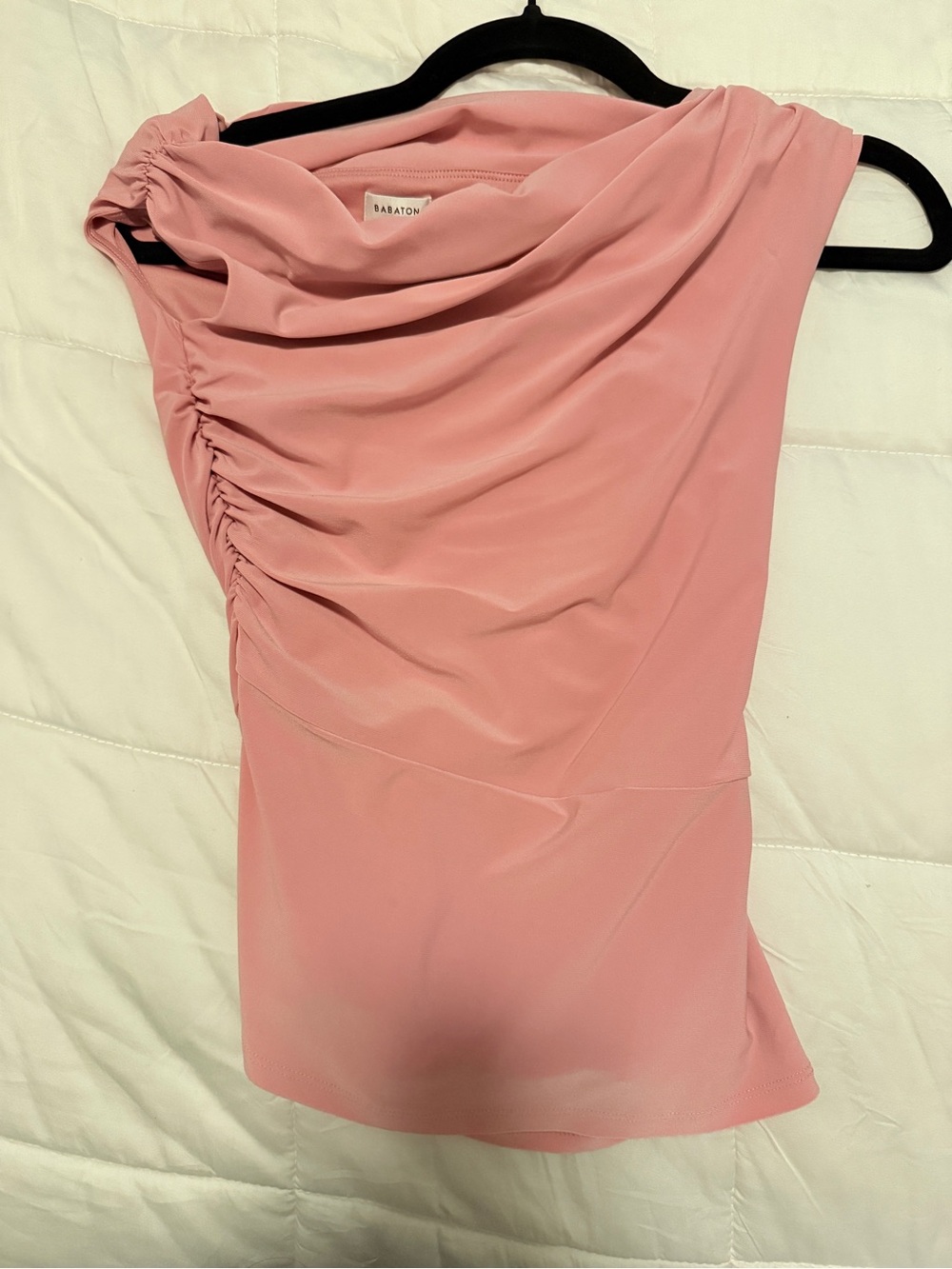 Babaton Pink gallery Top XS Aritzia